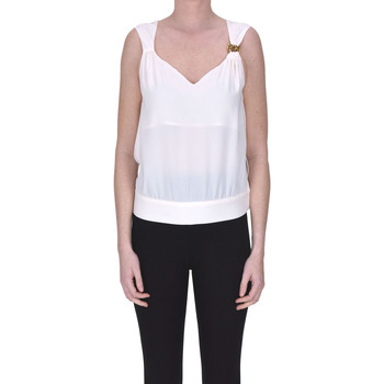 textil Mujer Camisetas sin mangas Pinko TPT00003111AE Blanco