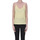 textil Mujer Camisetas sin mangas Bellerose TPT00003080AE Amarillo