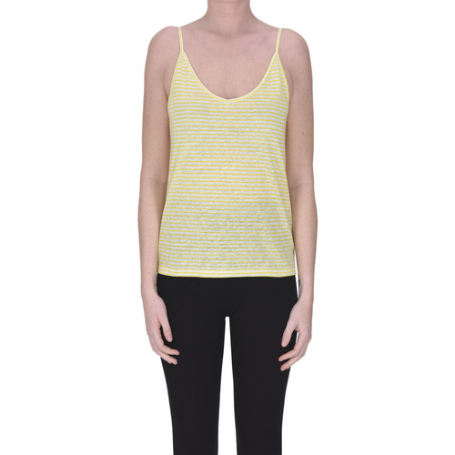 textil Mujer Camisetas sin mangas Bellerose TPT00003080AE Amarillo