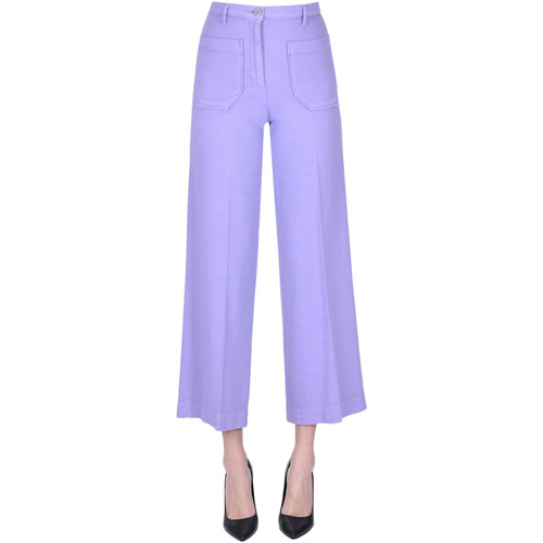 textil Mujer Pantalones chinos Sessun PNP00003155AE Violeta
