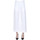 textil Mujer Pantalones chinos True Nyc PNP00003180AE Blanco