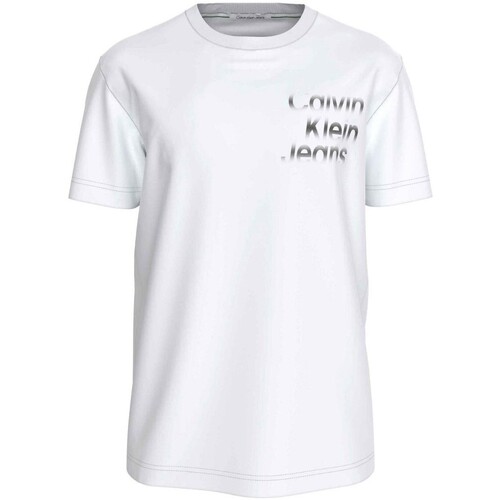 textil Hombre Camisetas manga corta Ck Jeans CAMISETA--J30J325189-YAF Multicolor
