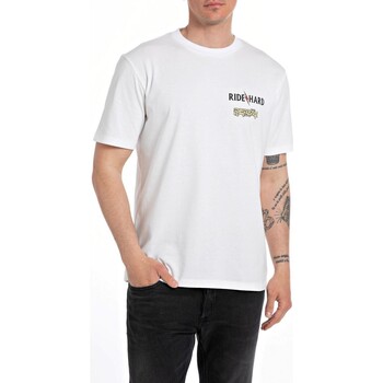 textil Hombre Camisetas manga corta Replay CAMISETA--M6805 .000.23608P-801 Multicolor