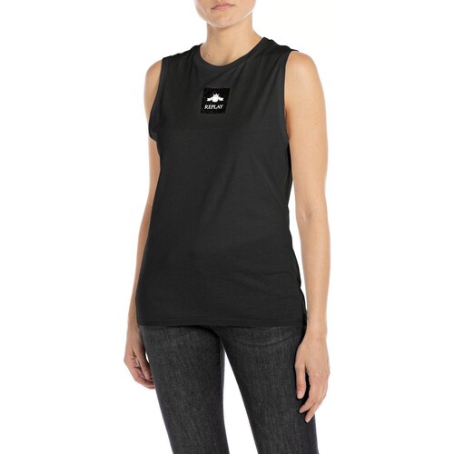 textil Mujer Tops / Blusas Replay Top--W3086 .000.20994-98 Multicolor