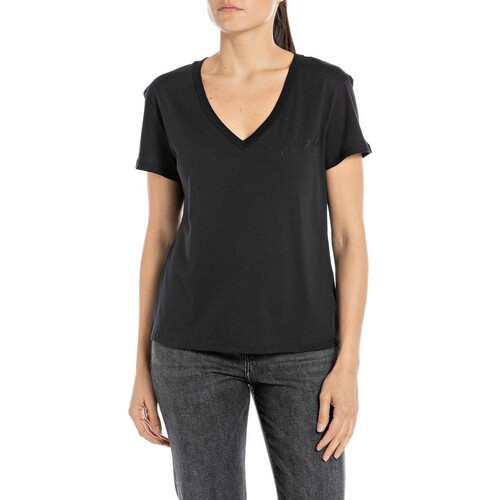 textil Mujer Tops y Camisetas Replay CAMISETA--W3084 .000.20994-98 Multicolor