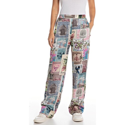 textil Mujer Pantalones Replay PANTALÓN--W8108 .000.74948-10 Multicolor