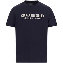 textil Hombre Camisetas manga corta Guess CAMISETA--M4GI61-J1314-G7V2 Multicolor