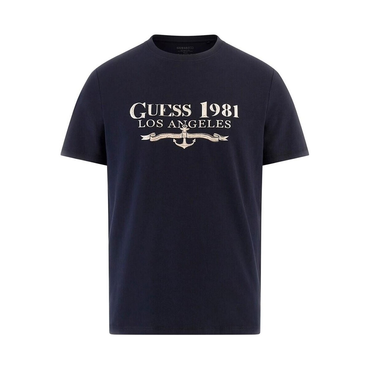 textil Hombre Camisetas manga corta Guess CAMISETA--M4GI27-J1314-G7V2 Multicolor