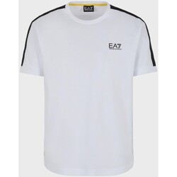 textil Hombre Camisetas manga corta Ea7 Emporio Armani CAMISETA--3DPT35-PJ02Z-1100 Multicolor