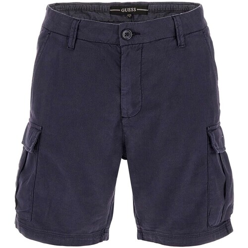 textil Hombre Pantalones cortos Guess SHORT--M4GD44-WEJA0-G7V2 Multicolor