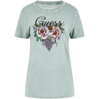 textil Mujer Tops y Camisetas Guess CAMISETA--W4GI49-K9SN1-F8BS Multicolor