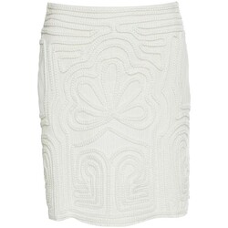 textil Mujer Faldas Bsb FALDA--051-213001-OFF WHITE Multicolor
