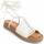 Zapatos Mujer Sandalias Leindia 89311 Blanco