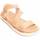 Zapatos Mujer Sandalias Leindia 89630 Beige