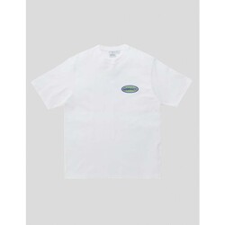 textil Hombre Camisetas manga corta Gramicci CAMISETA   OVAL TEE   WHITE Blanco