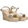 Zapatos Mujer Sandalias Etika 73848 Oro