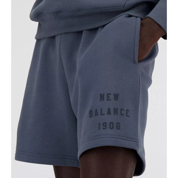 textil Hombre Pantalones cortos New Balance MS41569GT Gris