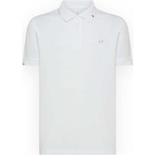 textil Hombre Tops y Camisetas Sun68 A34101 31 Blanco