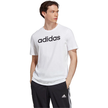 textil Hombre Camisetas manga corta adidas Originals M LIN SJ T Blanco