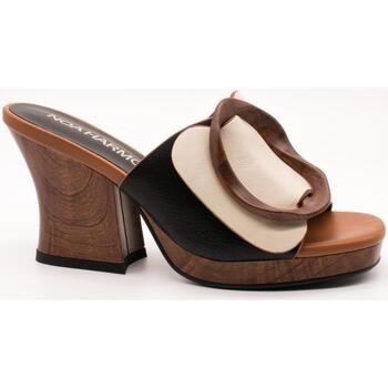 Zapatos Mujer Zuecos (Mules) Noa Harmon 9662-Multi Beige Beige
