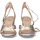 Zapatos Mujer Sandalias Exé Shoes SANDALIA TACÓN CAROL-502 METALLIC SILVER GOLD PLATA