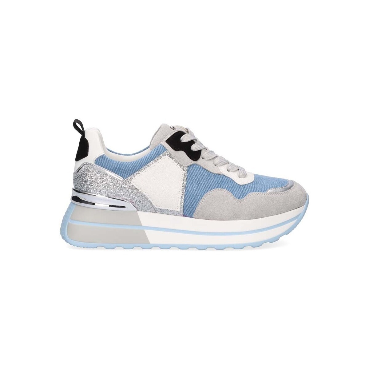 Zapatos Mujer Sandalias Exé Shoes SNEAKER EXÉ 383-41EX38 GREY BLUE GRIS