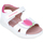 Zapatos Niña Sandalias Biomecanics S  FLOR 242237-A Blanco