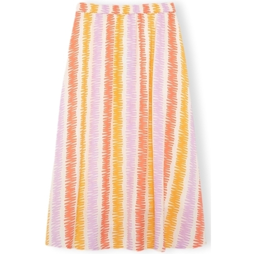 textil Mujer Faldas Compania Fantastica COMPAÑIA FANTÁSTICA Skirt 40104 - Stripes Multicolor