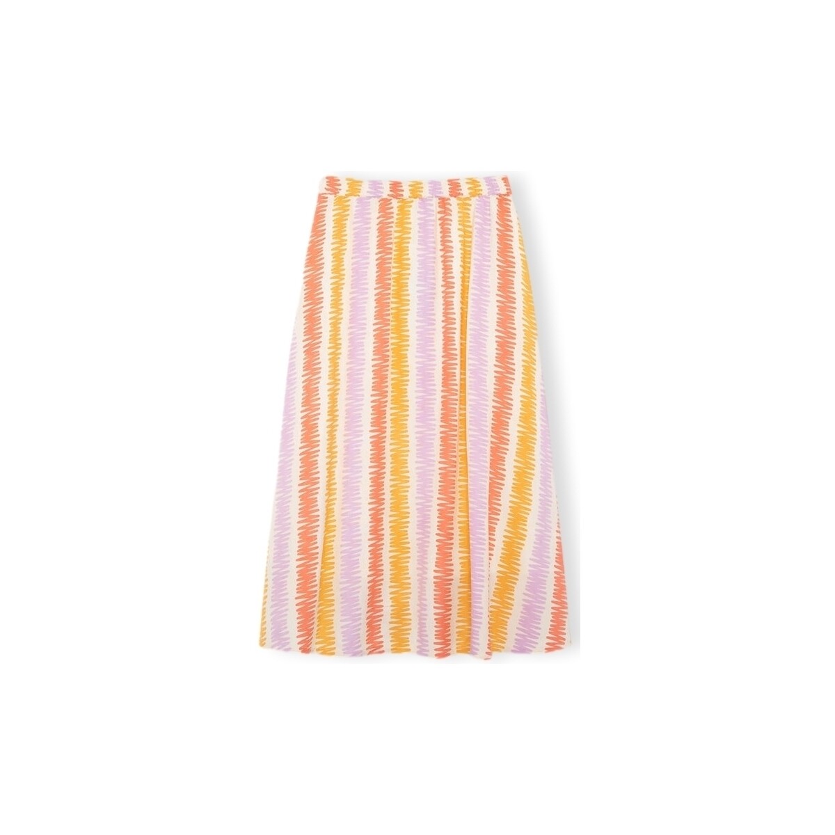 textil Mujer Faldas Compania Fantastica COMPAÑIA FANTÁSTICA Skirt 40104 - Stripes Multicolor