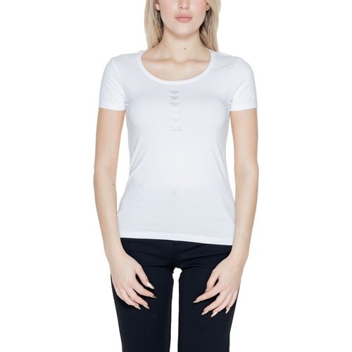 textil Mujer Camisetas manga corta Emporio Armani EA7 3DTT20 TJFKZ Blanco