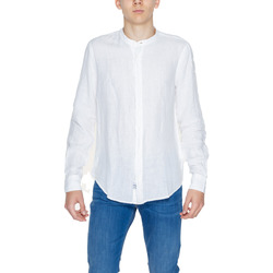 textil Hombre Camisas manga larga Blauer 24SBLUS01031 Blanco