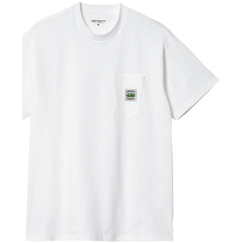textil Camisetas manga corta Carhartt S/S FIELD POCKET Blanco