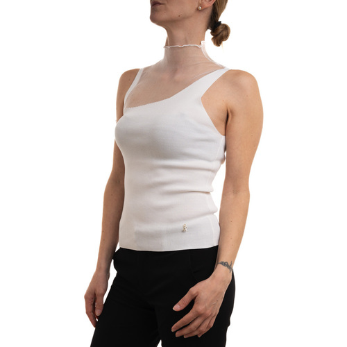 textil Mujer Camisetas sin mangas Kocca NEHILD Blanco