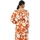 textil Mujer Tops / Blusas Compania Fantastica COMPAÑIA FANTÁSTICA Top 43108 - Geometric Naranja