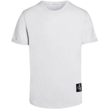 textil Hombre Camisetas manga corta Calvin Klein Jeans J30J325652 Blanco