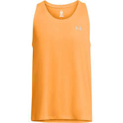 textil Hombre Camisetas sin mangas Under Armour UA STREAKER SINGLET Naranja