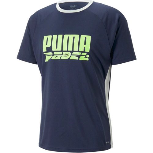 textil Hombre Camisas manga corta Puma teamLIGA Padel Logo Marino