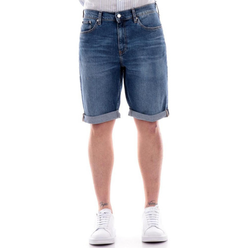 textil Hombre Shorts / Bermudas Calvin Klein Jeans J30J324874 Azul