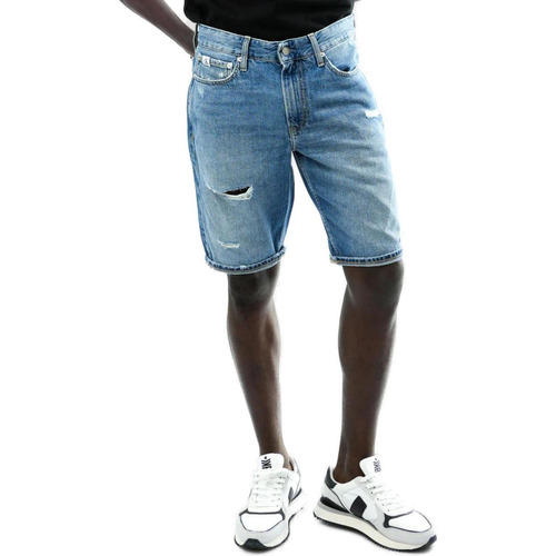 textil Hombre Shorts / Bermudas Calvin Klein Jeans REGULAR J30J324878 Azul