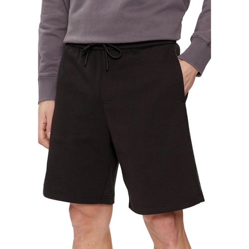 textil Hombre Shorts / Bermudas Calvin Klein Jeans LOGO REPEAT J30J325129 Negro