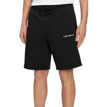 textil Hombre Shorts / Bermudas Calvin Klein Jeans INSTITUTIONAL J30J325133 Negro