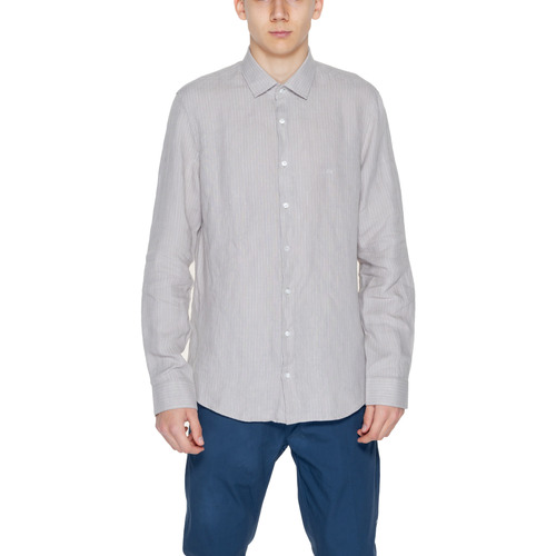 textil Hombre Camisas manga larga Calvin Klein Jeans K10K112887 Beige