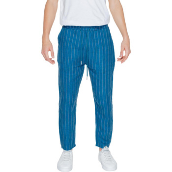textil Hombre Pantalones Gianni Lupo GL5139BD Azul