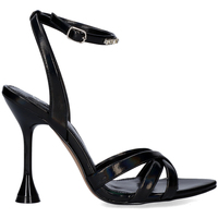 Zapatos Mujer Sandalias Exé Shoes SANDALIA TACÓN SOFI-822 METALLIC BLACK NEGRO
