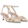 Zapatos Mujer Sandalias Exé Shoes SANDALIA TACÓN EXÉ SELENA-802 BEIGE WHITE BEIGE