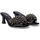 Zapatos Mujer Sandalias Exé Shoes SANDALIA TACÓN BAJO NATALIE-136 STRASS BLACK NEGRO