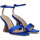 Zapatos Mujer Sandalias Exé Shoes SANDALIA TACÓN EXÉ MADISON-223 SATIN BLUE AZUL