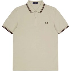 textil Hombre Tops y Camisetas Fred Perry Fp Twin Tipped Fred Perry Shirt Gris