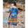 textil Mujer Pareos Isla Bonita By Sigris Poncho Azul