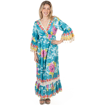 textil Mujer Vestidos largos Isla Bonita By Sigris Vestido Azul